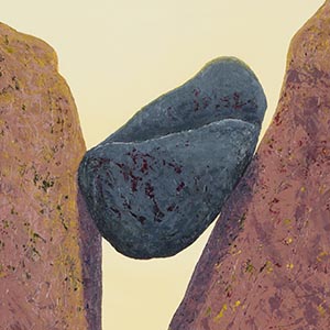 Between a Rock and a Hard Place by Garry McMichael